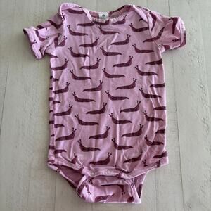 Kate Quinn Neon Pink Slugs Size 12-18 months